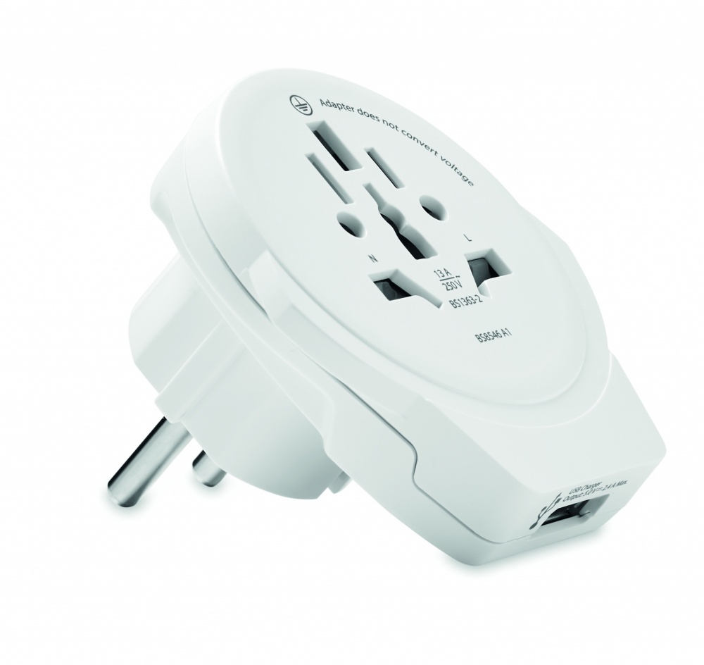 Logotrade reklaamkingid pilt: Skross World to Europe USB 12W