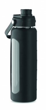 Logotrade reklaamkingi foto: Varrukaga klaaspudel 750 ml