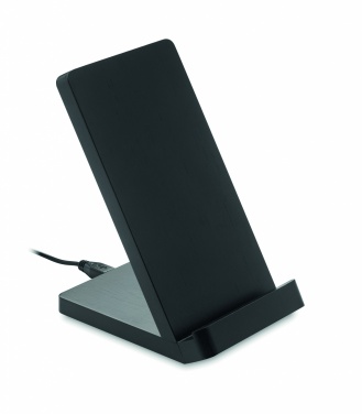 Logotrade firmakingitused pilt: Bambusest juhtmevaba laadimisalus 5W WIRESTAND
