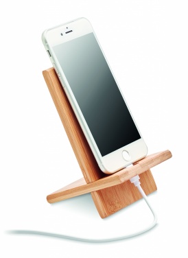 Logotrade reklaamkingitused pilt: Bambusest telefoni alus/hoidik WHIPPY