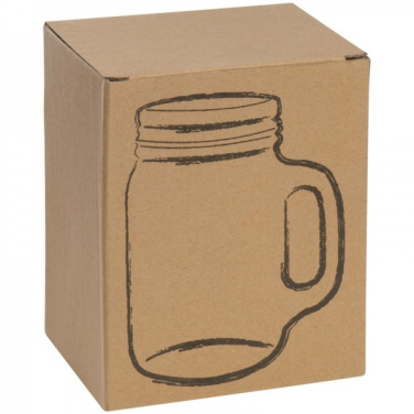 Logotrade reklaamkingi foto: Käepideme ja kaanega joogiklaas TREVISO 450 ml