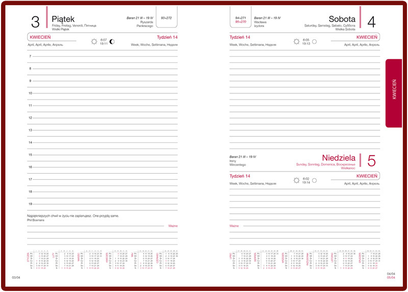 Logo trade firmakingid foto: Kalender 642016