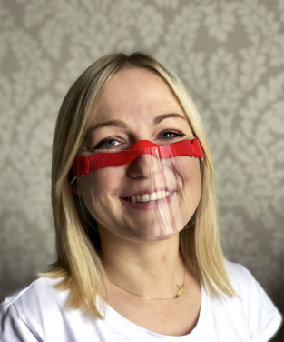 Logo trade meene pilt: HESTIA näokaitse - läbipaistev mask suu ja nina jaoks 1452162