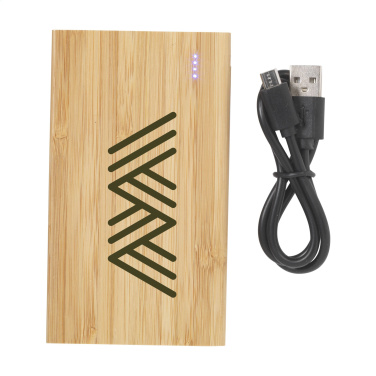 Logotrade ärikingitused pilt: Bamboo 4000 bambusest akupank