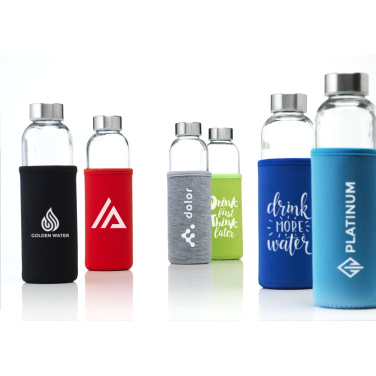 Logotrade reklaamtoote foto: Senga Glass 500 ml joogipudel