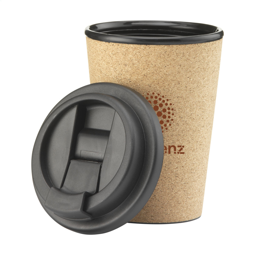 Logo trade firmakingi pilt: Attea Cork 350 ml kohvitass