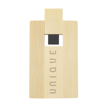 Logotrade reklaamkingitused pilt: Krediitkaart USB Bamboo 8 GB