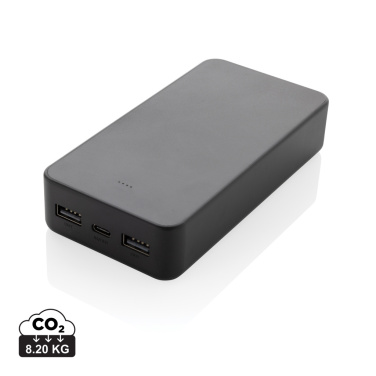 Logotrade reklaamkingituse foto: Boostcore RCS taaskasutatud plastist akupank 20 000 mAh USB C