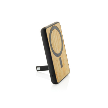 Logo trade ärikingi pilt: Zen RCS plastk 5000 mah 5W magnetiline bambusest akuank