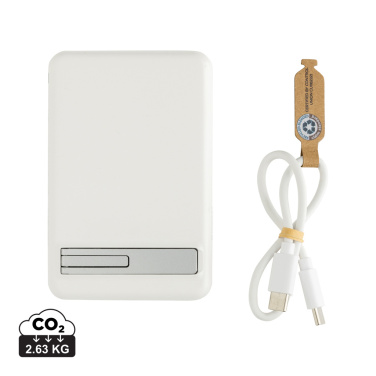 Logotrade firmakingid pilt: Zen RCS plastk 5000 mah 5W magnetiline bambusest akuank