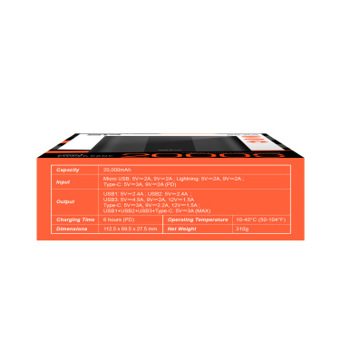 Logo trade firmakingitused foto: POWER BANK SILICON POWER QP55 10000 MAH