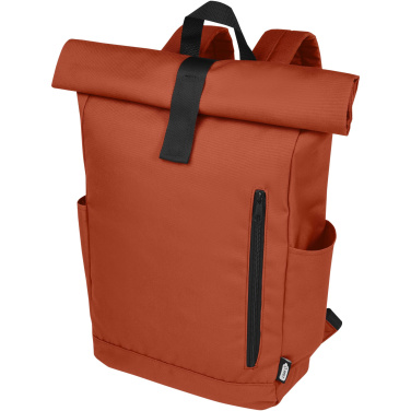 Logotrade ärikingi foto: Byron 15,6" GRS RPET rull-top seljakott 18L