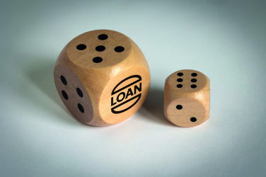 Logotrade reklaamkingituse foto: Schima puidust täringud läbimõõduga 3 cm