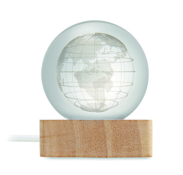 Logo trade ärikingi pilt: LED-klaasist kera Globe
