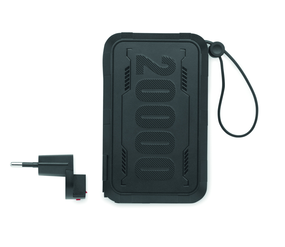 Logo trade meene pilt: 20000 mAh ABS-plastist akupank POWROC