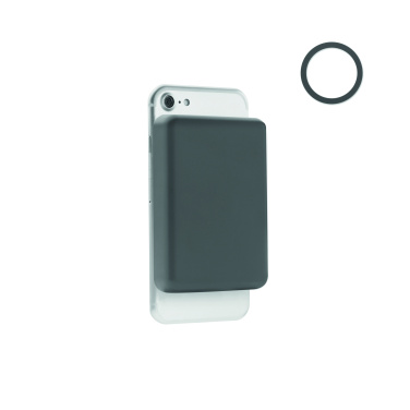 Logo trade reklaamtoote pilt: Magnetiline juhtmevaba laadija 15W akupank 5000 mAh