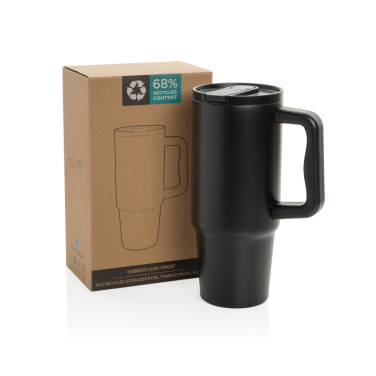 Logotrade meened pilt: Embrace lekkekindel roostevabast terasest kruus 900ml