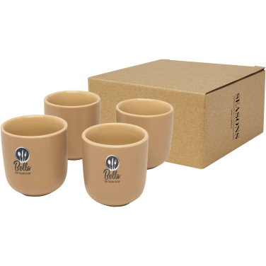 Logotrade meened pilt: 4-osaline 90 ml espressotasside komplekt