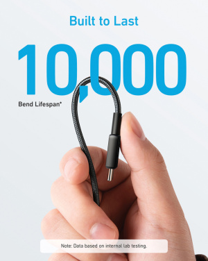 Logotrade reklaamkingi foto: Ankeri USB-C - USB-C kaabel 1,8 meetrit 60W