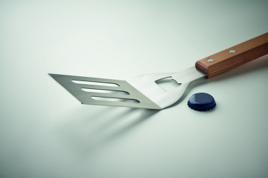 Logo trade reklaamkingi pilt: OPENCOOK pöögipuust BBQ-spaatel