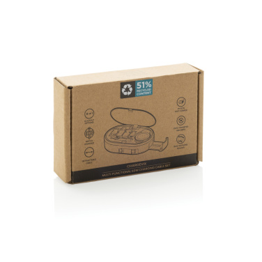 Logo trade reklaamkingi pilt: Chargevix RCS rplastic multifunktsionaalne 60W laadimiskomplekt