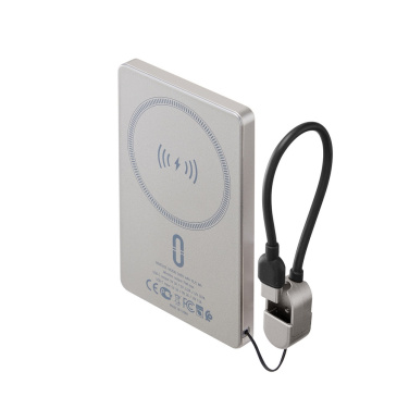 Logotrade reklaamtoote foto: Magsafe juhtmevaba akupank 15W VA2616 5000 mAh RIVACASE