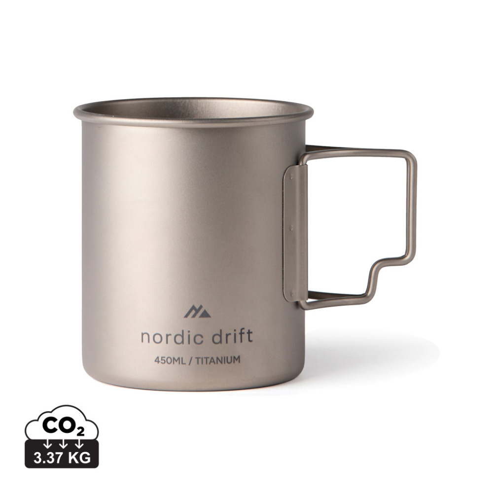 Logo trade firmakingi pilt: Nordic Drift Trail Ultra Light Titanium 450ml kruus