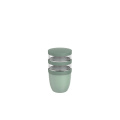 Mepal Ellipse 3-osaline 500 ml + 2 x 200 ml isoleeritud lõunasöögipott, Salvei roheline