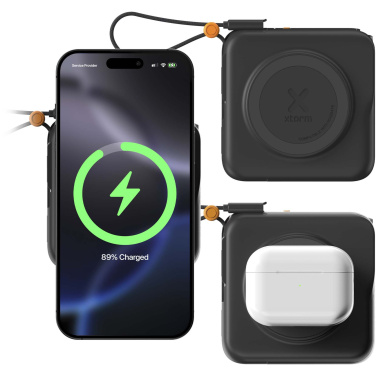 Logo trade ärikingid foto: Xtorm TravelPro 30W 10 000 mAh 3-ühes reisilaadija
