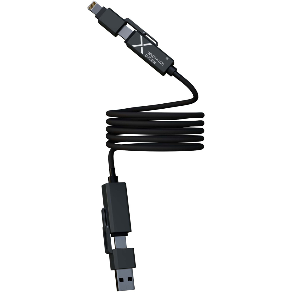 Logotrade ärikingid pilt: SCX.design C59 100W magnetiline silikoonist laadimiskaabel