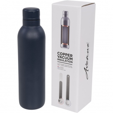 Logotrade mainostuote tuotekuva: Thor-termospullo, kuparieriste, 510 ml