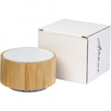 Logo trade liikelahjat mainoslahjat kuva: Cosmos Bluetooth® -kaiutin, bambua