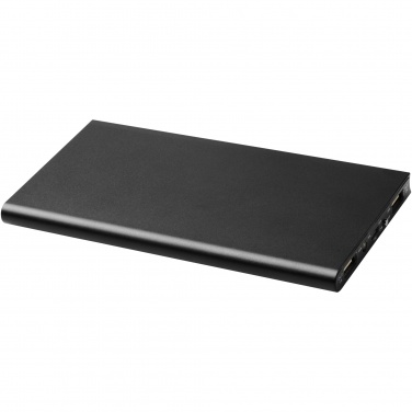 Logo trade liikelahja mainoslahja tuotekuva: 8 000 mAh:n alumiininen Plate -varavirtalähde