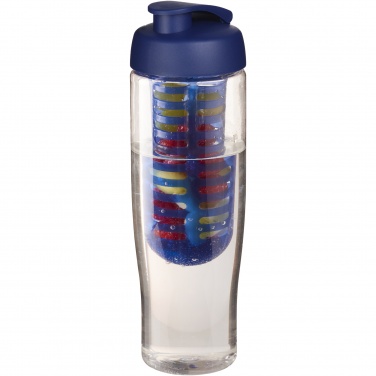 Logotrade liikelahja tuotekuva: H2O Active® Tempo 700 ml flip kansi urheilujuomapullo & uuttaja