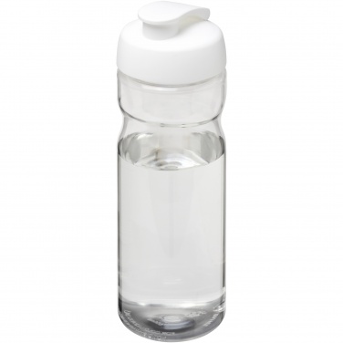Logo trade liikelahja mainoslahja tuotekuva: H2O Active® Base 650 ml läppäkantinen urheilujuomapullo