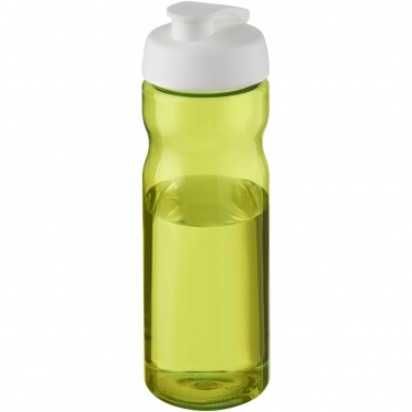 Logo trade liikelahja mainoslahja tuotekuva: H2O Active® Base 650 ml läppäkantinen urheilujuomapullo