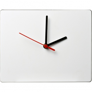 Logotrade liikelahja mainoslahja kuva: Brite-Clock®-seinäkello, suorakulmainen