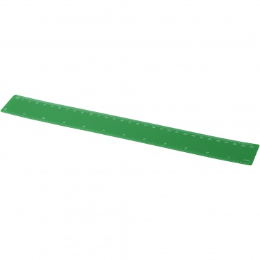 Logo trade liikelahja mainoslahja tuotekuva: Rothko-viivain, 30 cm, muovinen