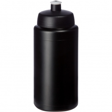 Logo trade mainoslahjat tuotekuva: Baseline® Plus Grip 500 ml -urheilujuomapullo läppäkannella
