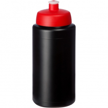 Logotrade liikelahja tuotekuva: Baseline® Plus Grip 500 ml -urheilujuomapullo läppäkannella