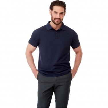 Logotrade liikelahja tuotekuva: Beryl short sleeve men's organic recycled polo