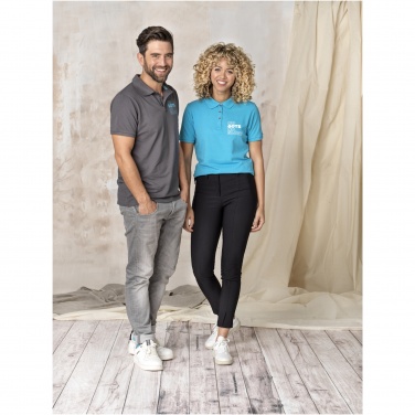 Logo trade liikelahja kuva: Beryl short sleeve women's organic recycled polo