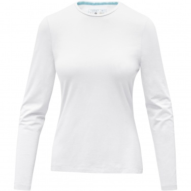Logo trade mainostuotet tuotekuva: Ponoka long sleeve women's organic t-shirt