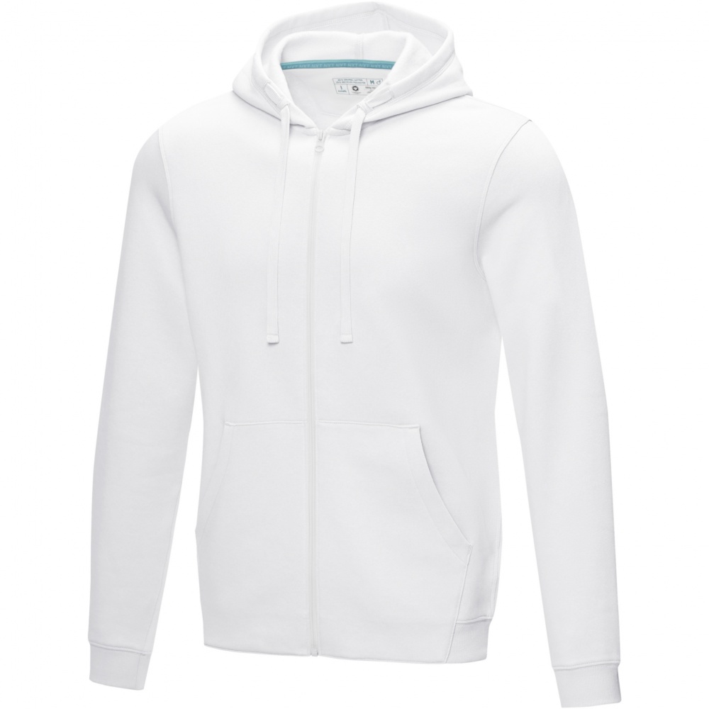 Logotrade mainoslahjat ja liikelahjat tuotekuva: Ruby men’s organic recycled full zip hoodie