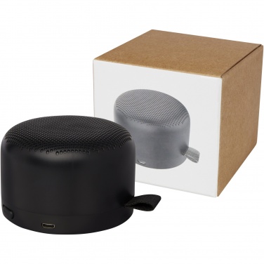 Logotrade mainostuote tuotekuva: Loop 5W:n Bluetooth-kaiutin kierrätetystä muovista