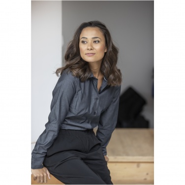 Logo trade mainoslahja kuva: Cuprite long sleeve women's organic shirt