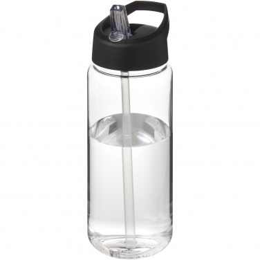 Logo trade liikelahja mainoslahja tuotekuva: H2O Active® Octave Tritan™ 600 ml urheilujuomapullo nokallisella korkilla