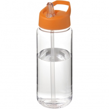 Logo trade mainoslahja ja liikelahja tuotekuva: H2O Active® Octave Tritan™ 600 ml urheilujuomapullo nokallisella korkilla