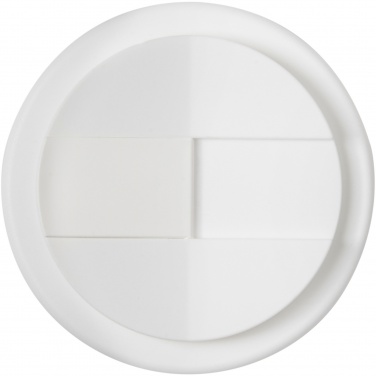 Logo trade mainostuote kuva: Americano® Espresso Eco 250 ml kahvimuki kierrätetystä materiaalista. Läikkymätön kansi.