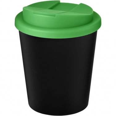 Logotrade liikelahja tuotekuva: Americano® Espresso Eco 250 ml kahvimuki kierrätetystä materiaalista. Läikkymätön kansi.